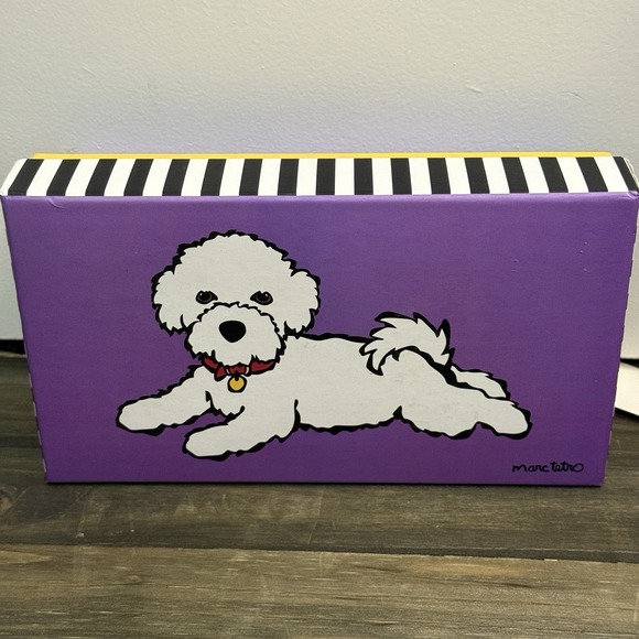 Bichon Frise Zip Around Wallet by Marc Tetro‎ - Picture 4 of 6